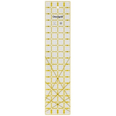 Omnigrid 4 X 36 Rectangle Folding Quilting And Sewing Ruler : Target