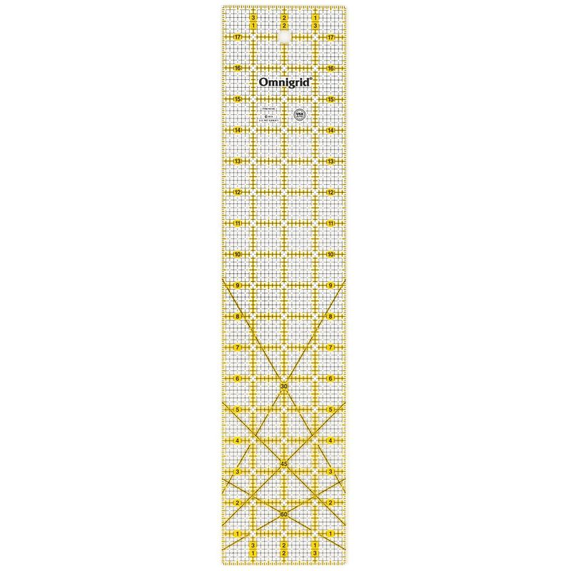 Omnigrid 4&#34; x 18&#34; Rectangle Quilting and Sewing Ruler, 1 of 4