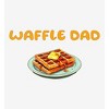 Waffle Dad Dad Jokes for Father's Day Adult Long Sleeve Hoodie - 2 of 2