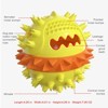 Cesicia Pet Supplies Vocal Dog Toy Leaking Food Ball, Yellow&Blue - 4 of 4