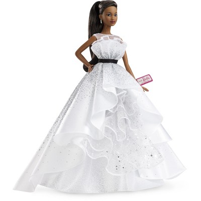 barbie wearing gown