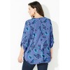 Catherines Women's Plus Size Breezeway Georgette Blouse - 3 of 4