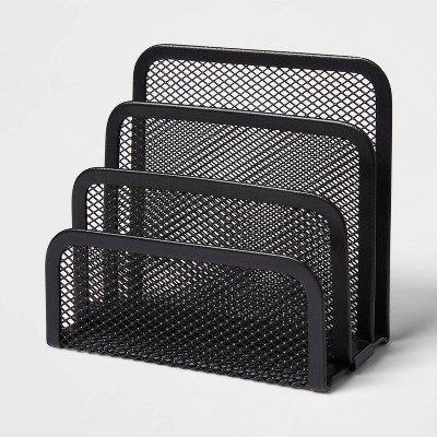 Mesh Letter Sorter Black - Brightroom™