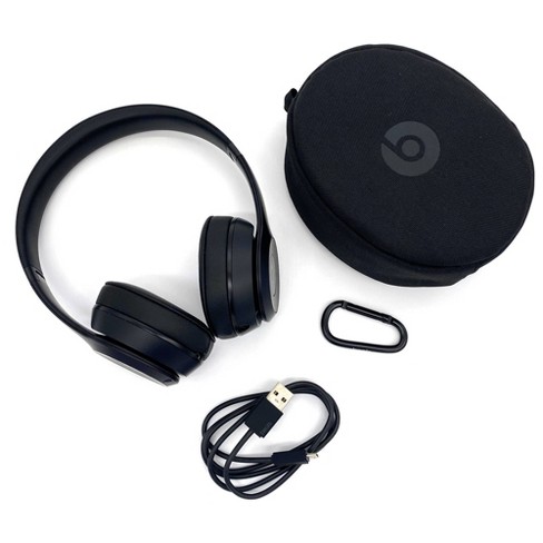 leje vejledning Begrænsninger Beats Solo3 Bluetooth Wireless On Ear Headphones - Black - Target Certified  Refurbished : Target