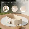 BabyBond Collapsible Baby Bathtub for Infants to Toddler, Portable Travel Baby Tub  with Non-Slip Base - 4 of 4