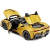 Ferrari SF90 Spider Gold Metallic "Race + Play" Series 1/18 Diecast Model Car by Bburago - 3 of 3