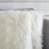 Unique Bargains Plush Decorative Solid Throw Modern Bedroom Pillow Covers 2 Pcs - 3 of 4