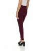 Premium Women's Stretch Ponte Pants With 5 Stylish Pockets - Perfect for Wear to Work - Dressy Leggings - 2 of 3