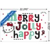 Trends International Hello Kitty: 17 Holiday - Merry Jolly Happy Unframed Wall Poster Prints - 3 of 4