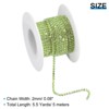 Unique Bargains DIY Bag Clothing Decoration Crystal Rhinestone Sew on Close Claw Chain Trim - 2 of 4