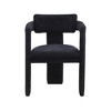 Meridian Furniture,Brenda Chenille Fabric Dining Chair, Set of 2 - 3 of 4