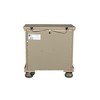 New Classic Furniture, Allegra 3-Drawer Wood Nightstand in Pewter - 4 of 4