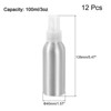 Unique Bargains Aluminum Rustproof Portable Empty Travel Spray Bottles 12 Pcs - 2 of 4