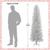 Pre-decorated Christmas Tree with LED Lights and 571 Branches, Perfect for Home, Office, and Holiday Decorations - 3 of 4