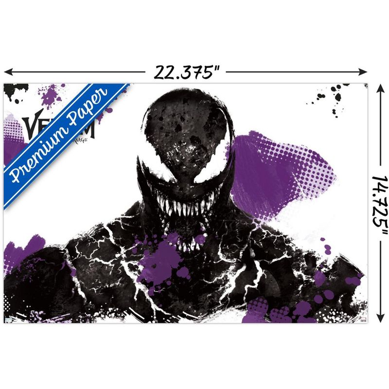 Trends International Marvel Venom: Let There be Carnage - Black and Purple Unframed Wall Poster Prints, 3 of 7