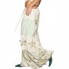 Women's Drawstring Star Patch Contrast Wide Leg Pants - POL - 2 of 4