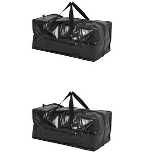 REGALWOVEN Clothes Storage Bags Moving and Foldable Bags with Handles 2 Pcs - 1 of 4