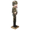 Northlight 15" Beige and Green Army Soldier in Fatigues Christmas Nutcracker - 3 of 4