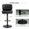 Anybear Bar Height Bar Stools Set of 2 with Adjustable Seat - 2 of 4