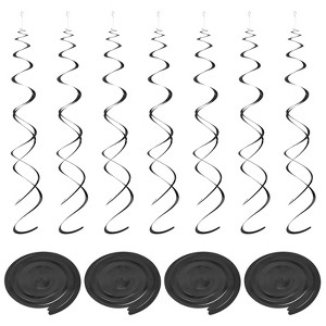 Unique Bargains Party PVC Hanging Double Swirling Decorations 28 Pcs - 1 of 4