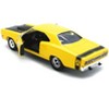 1969 Dodge Coronet Super Bee Yellow 1/24 Diecast Car Model by Motormax - 4 of 4