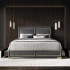 Home Design Jasper Upholstered Storage Platform Bed - 2 of 4