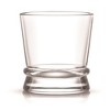 JoyJolt Afina Scotch Glasses, Old Fashioned Glasses - Set of 2 Whiskey Glass for Liquor - 10-Ounce - 3 of 4