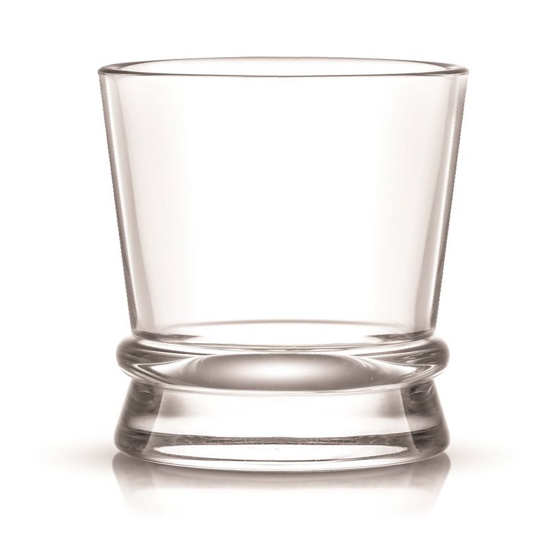 JoyJolt Afina Scotch Glasses, Old Fashioned Glasses - Set of 2 Whiskey Glass for Liquor - 10-Ounce, 3 of 9