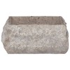 vidaXL Sink Gray 11.8 in.x11.8 in.x5.1 in. Marble - 2 of 4