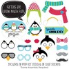Big Dot of Happiness Holly Jolly Penguin Christmas - Holiday Photo Booth Props Kit - 20 Count - 2 of 4