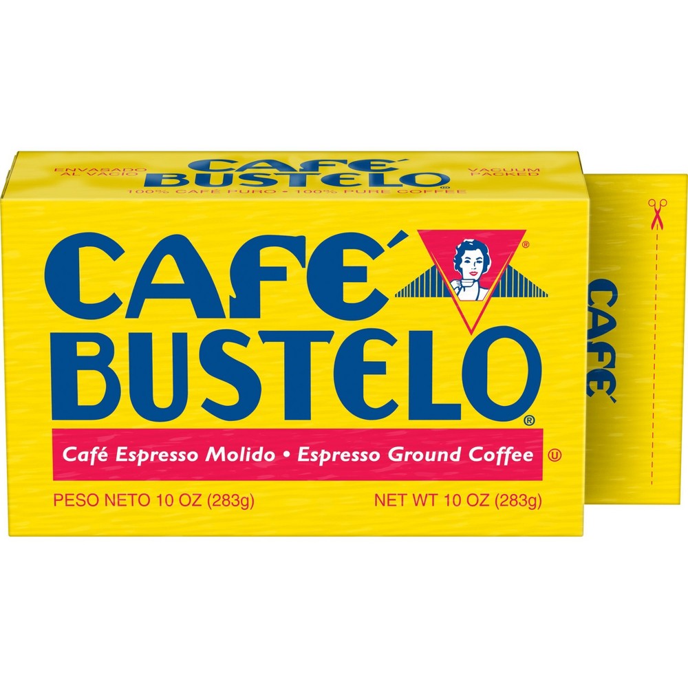 GTIN 074471017201 product image for Café Bustelo Espresso Dark Roast Ground Coffee, Vacuum-Packed Brick - 10oz | upcitemdb.com