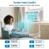 8000 BTU Window Air Conditioner, Energy Star Rated AC Unit Cools 350 Sq.Ft, 3 Fan Speeds, Smart App & Remote Control, Easy Install Kit - 3 of 4