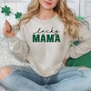 Simply Sage Market Women's Graphic Sweatshirt Lucky Mama Buffalo Plaid - 2 of 3