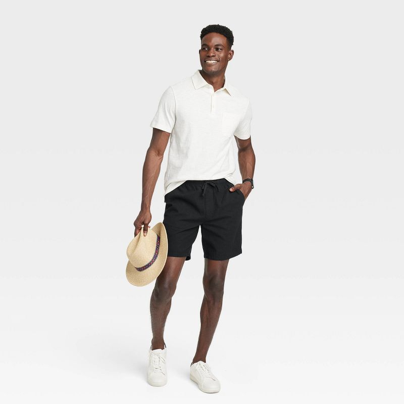 Men&#39;s 7&#34; Everyday Relaxed Fit Pull-On Shorts - Goodfellow &#38; Co&#8482;, 4 of 5