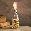 Darice Silver Cleveland Vintage Lighting Silver Canning Jar Light Bulb Lamp Adapter - 2 of 2