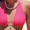 Women's Textured Bikini Sets with Adjustable String Ties - Cupshe - 2 of 4