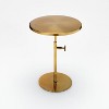 Adjustable Brass Accent Table - Threshold™ designed with Studio McGee - image 4 of 4