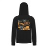 Everyday Kids All the Girls Dig Me Boys Zip Up Hoodie – Funny Construction Truck Sweatshirt - 2 of 4