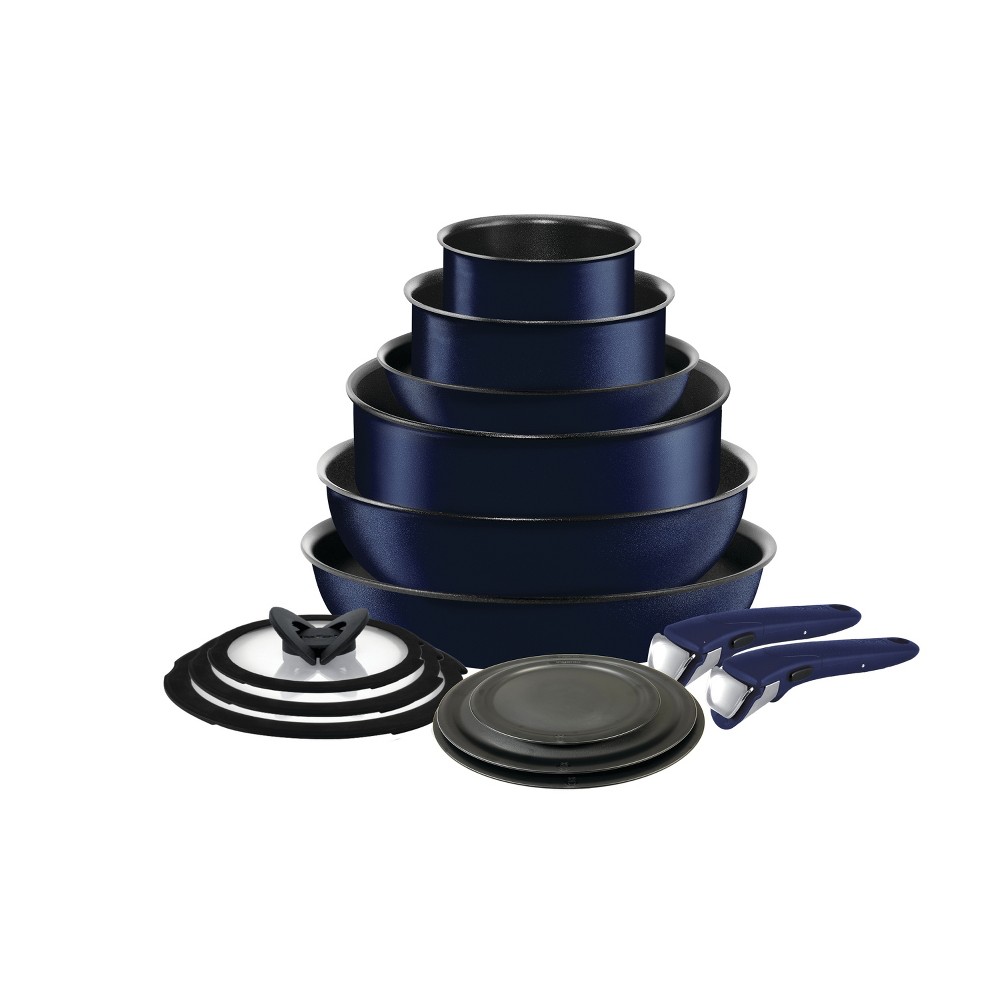 UPC 032406068506 product image for T-Fal 14pc Ingenio Expertise Nonstick Cookware Set Blue | upcitemdb.com