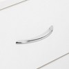 Karl Home 4-Drawer White Particle Board 25.98in. W Chest of Drawer - 3 of 4