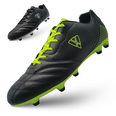 Vizari Men's Redondo Firm Ground Outdoor Soccer Shoes/Cleats | for Teens and Adults - Black/Green,7 — фото 4