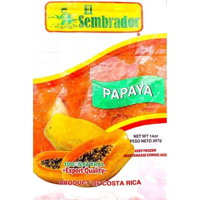 El Sembrador Frozen Pulp Papaya - 14oz