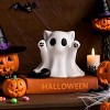 Racxily Halloween Ghost Figurine, Spooky Resin Ghost Statue, Cute Ghost Halloween Decoration for Home and Office Desktop Decor - 2 of 4