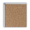 Mead Economy Cork Board with Aluminum Frame, 24 x 18, Tan Surface, Silver Aluminum Frame - 3 of 4