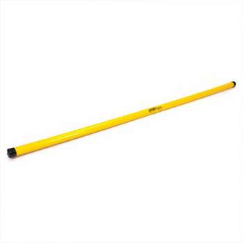 Prism Fitness 5 Pound Weighted Strength Training Smart Stick for Increasing Balance, Alignment, and Range of Motion in Hard to Reach Muscles, Yellow