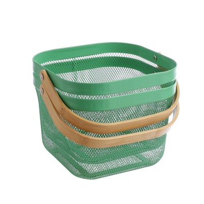 Ezy Storage Mesh Basket 2pk - Green
