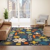 Kierkegaard Design Studio Cute Miscellany Rainbow Floral Rug - Deny Designs - 4 of 4