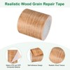 Unique Bargains Self Adhesive Realistic Wood Grain Durable Multi Use Masking Tape 1 Pc - 2 of 4