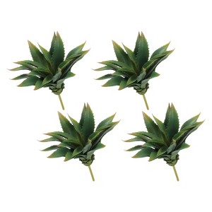 Unique Bargains Outdoor Floral Decoration Artificial Plants Fake Aloe 10" - 1 of 4