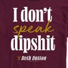 Men's - Yellowstone - Don't Speak Dipsh Short Sleeve Graphic T-Shirt - 2 of 4